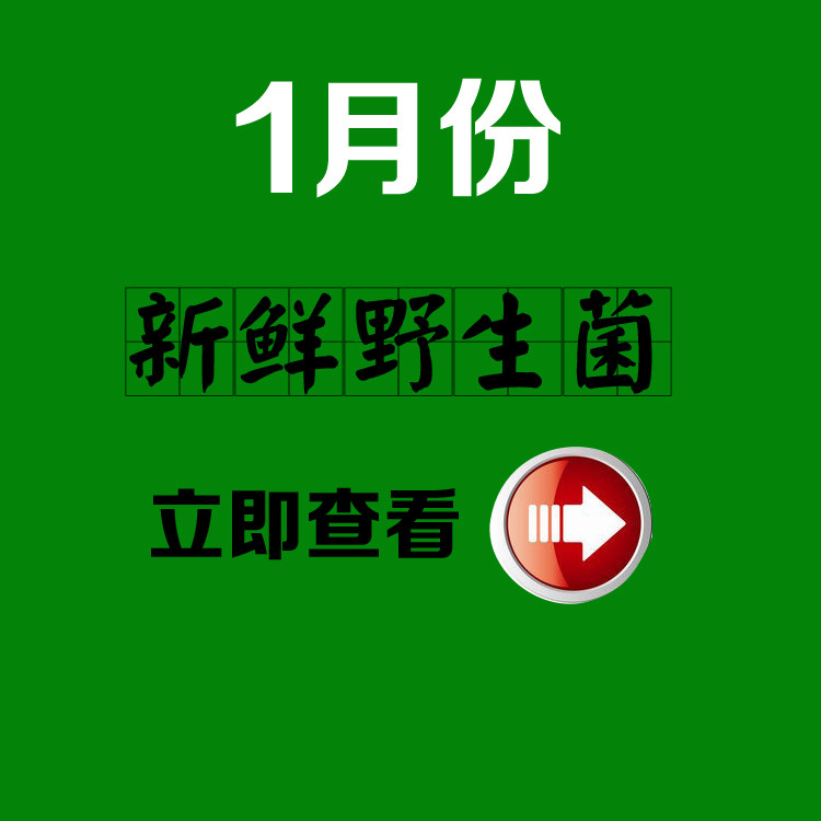 1月份新鲜野生菌种类