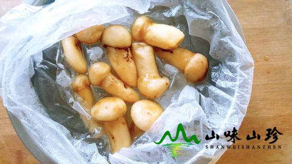 冰冻松茸解冻的方法