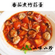 番茄煮竹荪蛋