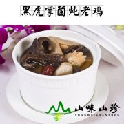 黑虎掌菌炖老鸡