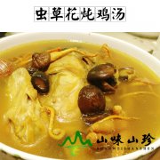 虫草花炖鸡汤
