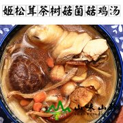 姬松茸茶树菇菌菇鸡汤