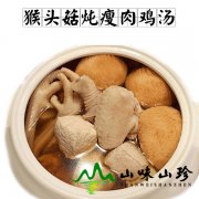 猴头菇炖瘦肉鸡汤
