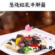 葱烧红乳牛肝菌