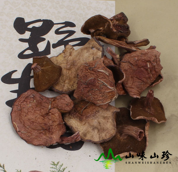 干品红乳牛肝菌图一
