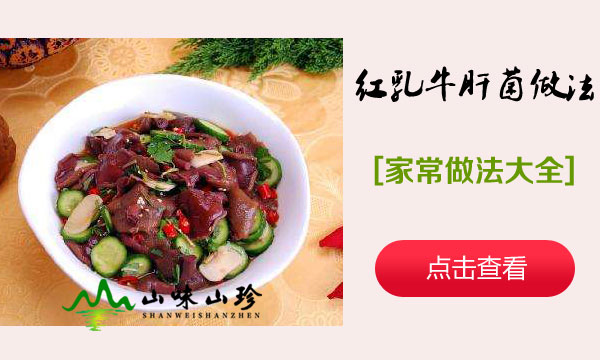 红乳牛肝菌做法