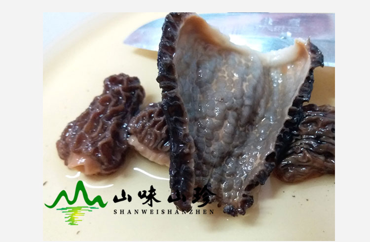 野生羊肚菌泡发