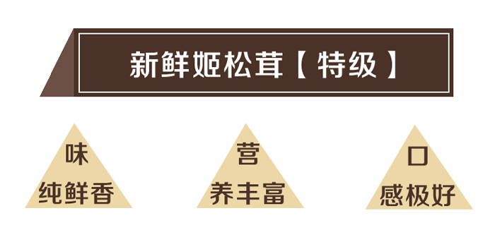 新鲜姬松茸特点