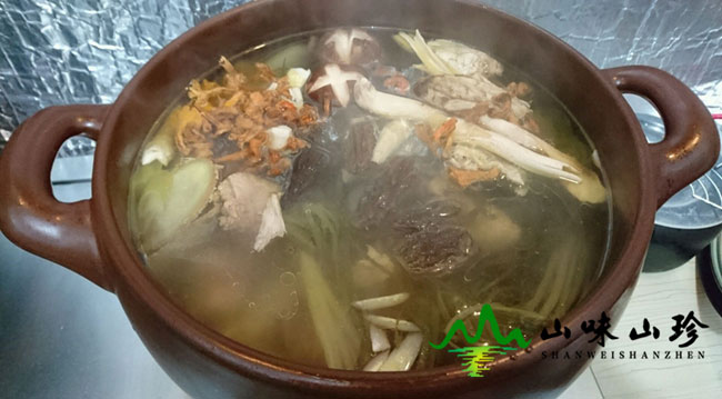 精品羊肚菌搭配食材