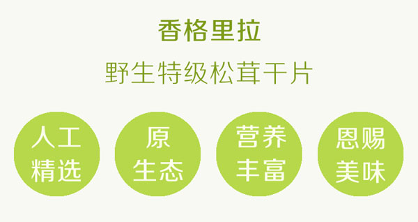 特级松茸干片