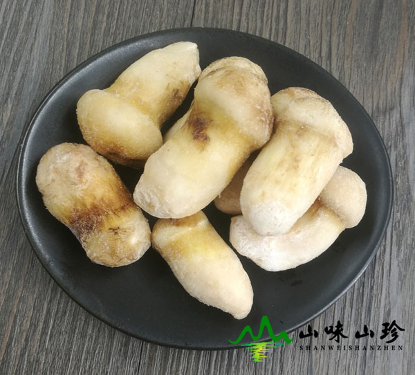 冰冻松茸3-5cm产地直销