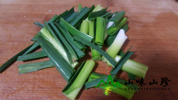 大葱切段 大葱切段