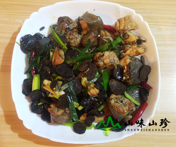 黑松露炒乌鸡怎么做