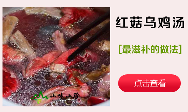 红菇乌鸡汤