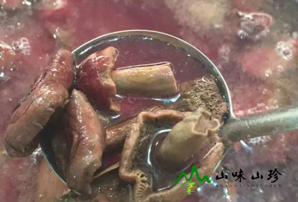 大红菌山药排骨汤