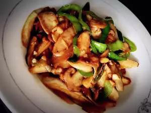 清炒松茸怎么做